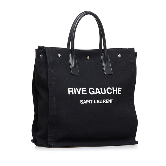 SAINT LAURENT Rive Gauche North South Tote Tote Bag - Picture 2 of 9